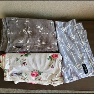 Set of 3 Nursing/Carseat Covers